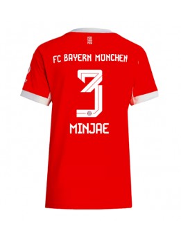 Ženski Nogometna dresi replika Bayern Munich Kim Min-jae #3 Domači 2025-26 Kratek rokav